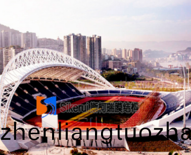 膜(mo)結構(gou)遮陽棚的優(you)點