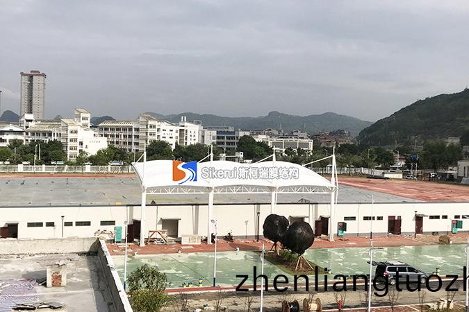 廣西(xi)桺州一中(zhong)遊泳館膜(mo)結(jie)構