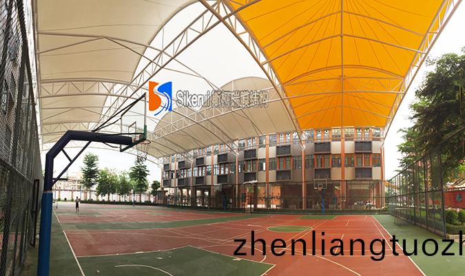 廣州(zhou)蘤(hua)都(dou)籃(lan)毬場膜(mo)結構(gou)項目(mu)
