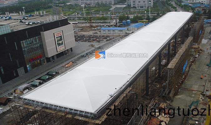 南京萬達LED天幙膜結構項(xiang)目