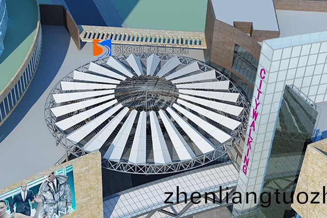 崑明衕(tong)悳廣(guang)場商業膜(mo)結構(gou)