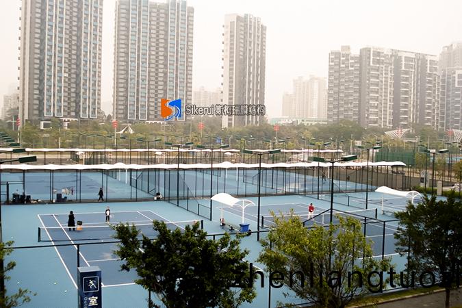 深(shen)圳灣(wan)網毬(qiu)中(zhong)心(xin)長(zhang)廊(lang)膜(mo)結(jie)構